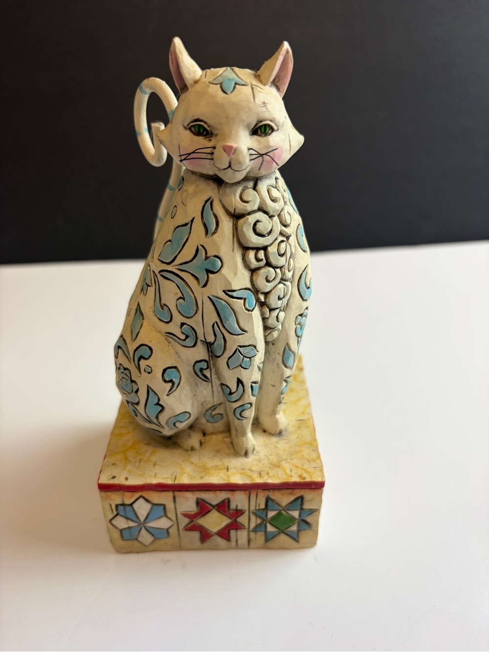Jim Shore Heartwood Creek "Evangaline" Cat Figurine